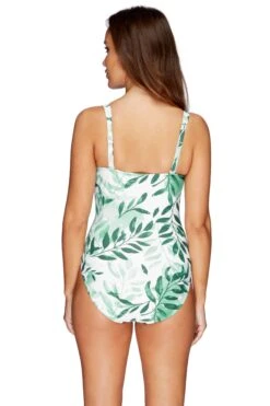Green Oasis Joanne One Piece Swimsuit -Bikini Confidence NG2976OSG 3