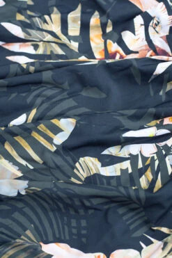 Black Palm Haze Edith Tankini - Final Sale -Bikini Confidence NO2189PHK Edith tankini swimsuit palm haze black nip tuck swim tummy control womens swimwear swatch 1