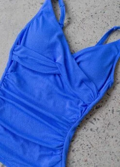 Blue Must Haves Louise Tankini Top -Bikini Confidence NO3182MHB Louise tankinitop MustHaves blue flatlay
