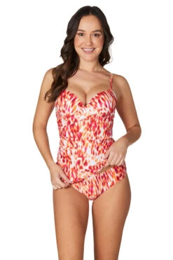 Tribal Skin Ruth D DD Cup Underwire Tankini - Final Sale