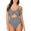 Black Xylophone Stripe Abegail One Piece Swimsuit - Final Sale -Bikini Confidence S27 NN1402XSK ABEGAIL ONEPIECE XYLOPHONESTRIPE Nip Tuck Swim Tummy Control Powermesh 221073 Bond Eye NipTuck 0347 6f5fd01a c97e 49c6 9b43 7e0b5d942488