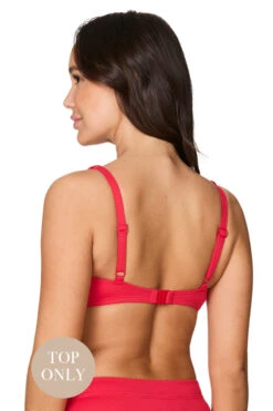 Red Must Haves Connie Faux Knot Design Bikini Top - Final Sale -Bikini Confidence S3 NO3260MHR CONNIE BIKINITOPSEPARATE MUSTHAVESRED Nip Tuck Swim Tummy Control Powermesh 221073 Bond Eye NipTuck 0051