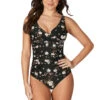 Vine And Dine Louise Floral One Piece Swimsuit - Final Sale -Bikini Confidence S34 NN1150VYK LouiseOnePiece VineandDine 22458 Bond Eye NipTuck 0418
