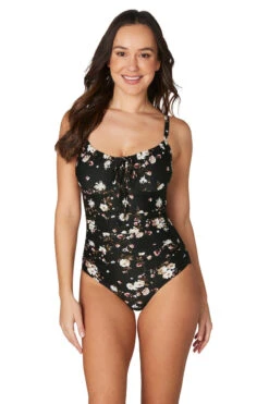 Vine And Dine Monica Floral One Piece Swimsuit - Final Sale