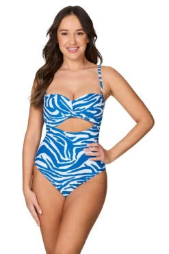 Nautical Skin Luka Bandeau One Piece Swimsuit - Final Sale -Bikini Confidence S53 NN1409NSB LUKA ONEPIECE NAUTICALSKIN Nip Tuck Swim Tummy Control Powermesh 221073 Bond Eye NipTuck 0663 571e6fbe 0be9 4eb1 a8db aa63835e8bfe