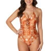 Terracotta Jimbaran Carmel Tummy Control One Piece Swimsuit - Final Sale -Bikini Confidence S55 NO1407R995 CarmelOnePiece Jimbaran 22458 Bond Eye NipTuck 0661