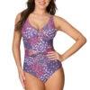 Garden Party Louise Floral One Piece Swimsuit - Final Sale -Bikini Confidence S56 NN1150GPV LOUISE ONEPIECE GARDENPARTY Nip Tuck Swim Tummy Control Powermesh 221073 Bond Eye NipTuck 0697