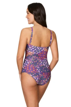 Garden Party Isla C / D Cup Underwire One Piece Swimsuit - Final Sale -Bikini Confidence S57 NN2182GPV LOUISE TANKINI GARDENPARTY Nip Tuck Swim Tummy Control Powermesh 221073 Bond Eye NipTuck 0710