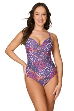 Garden Party Isla C / D Cup Underwire One Piece Swimsuit - Final Sale