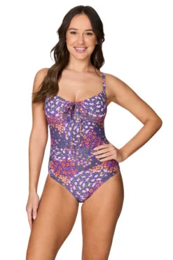 Garden Party Monica Floral One Piece Swimsuit - Final Sale