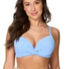 Sky Must Haves Ruth Draped Front Design Bikini Top - Final Sale -Bikini Confidence S6 NO3125MHS RUTH BIKINITOPSEPARATE MUSTHAVESSKY Nip Tuck Swim Tummy Control Powermesh 221073 Bond Eye NipTuck 0095