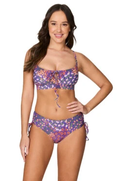 Garden Party Monica Floral Bikini Swimsuit - Final Sale
