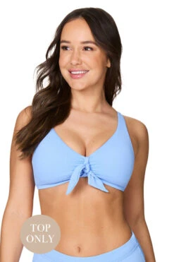 Sky Must Haves Connie Faux Knot Design Bikini Top - Final Sale