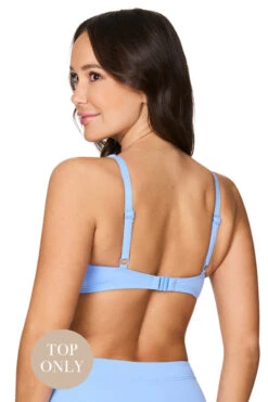 Sky Must Haves Connie Faux Knot Design Bikini Top - Final Sale -Bikini Confidence S7 NO3036MHR CONNIE BIKINITOPSEPARATE MUSTHAVESSKY Nip Tuck Swim Tummy Control Powermesh 221073 Bond Eye NipTuck 0162