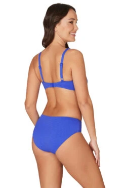 Blue Must Haves Louise Swim Pant -Bikini Confidence S73 NO3036MHB NO4183MHB one piece lousie nip tuck swim swimsuit tummy control powermesh mom suit blue royal must haves texture bubble 21466 Bond Eye NipTuck 1435 4