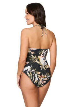Black Palm Haze Carmel One Piece Swimsuit - Final Sale -Bikini Confidence S83 NO1407PHK CARMEL LSRASHIEFULLZIP PALMHAZE Nip Tuck Swim Tummy Control Powermesh 221073 Bond Eye NipTuck 1005 c8bba407 5a34 447e 9e94 083646930b5f