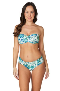 Boheme Flowers Jacinta D DD Cup Underwire Bandeau Bikini - Final Sale