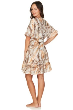 Bikini Confidence -Bikini Confidence S99 NX6272RQN EloueraKaftanCoverUp DRESS RETROSPECTIVE nip tuck swim swimwear swimsuit tummy control powermesh support 22057 Bond Eye NipTuck 1209